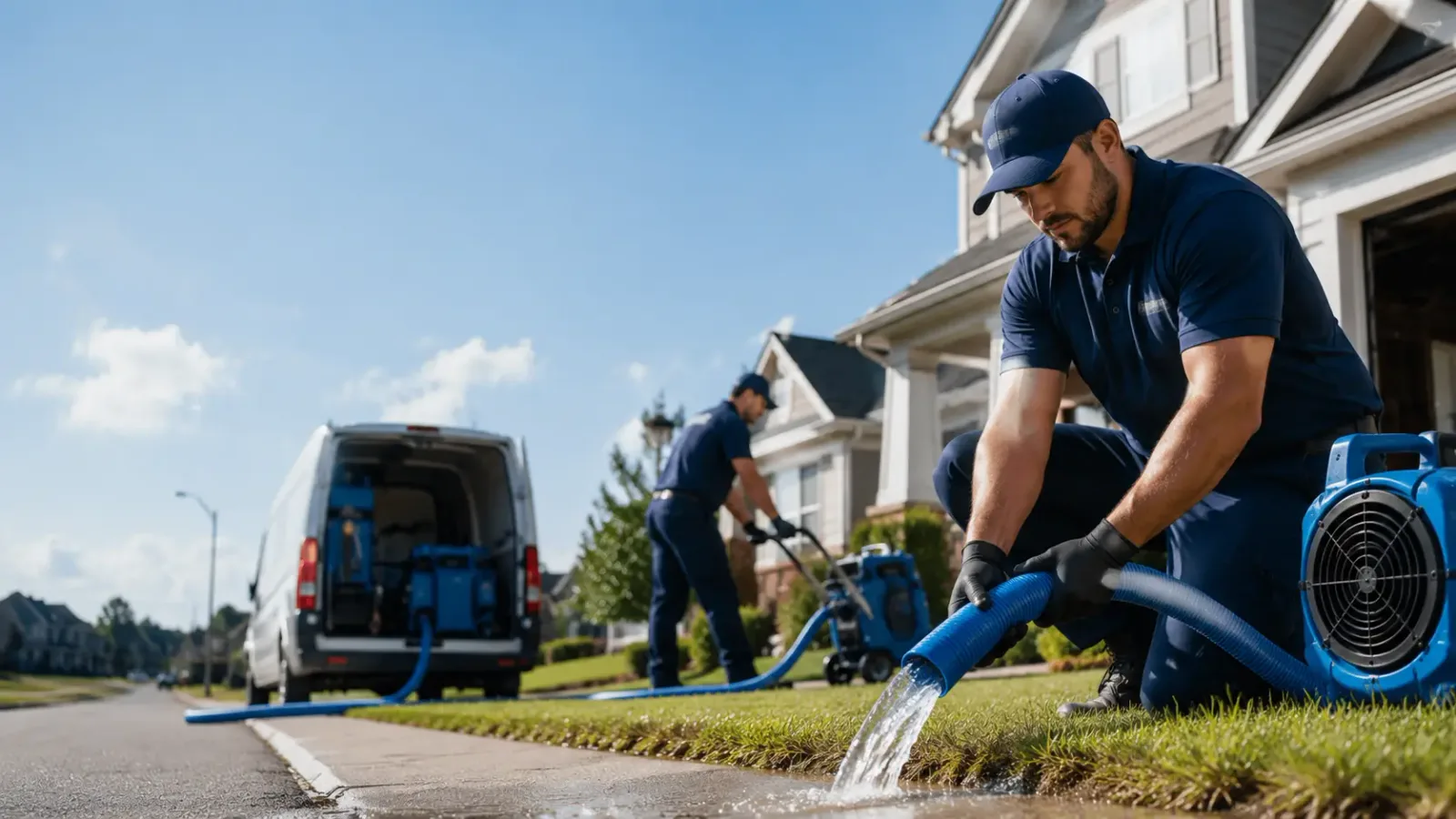 Flood Damage Restoration in Corunna, MI